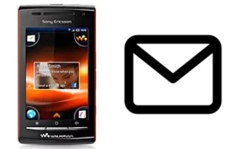 Set up mail in Sony Ericsson W8