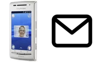 Set up mail in Sony Ericsson Xperia X8