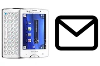 Set up mail in Sony Ericsson Xperia mini pro