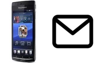 Set up mail in Sony Ericsson Xperia Arc