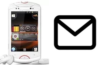 Set up mail in Sony Ericsson Live with Walkman