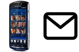 Set up mail in Sony Ericsson Xperia Neo