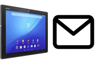 Set up mail in Sony Xperia Z4 Tablet WiFi