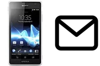 Set up mail in Sony Xperia GX SO-04D