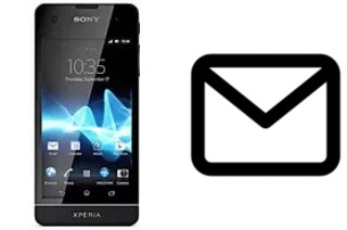 Set up mail in Sony Xperia SX SO-05D