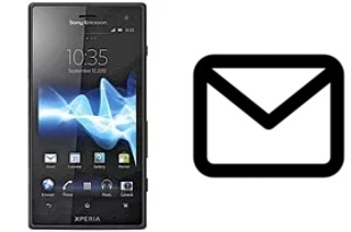 Set up mail in Sony Xperia acro HD SOI12