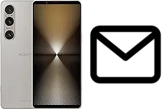 Set up mail in Sony Xperia 1 VI