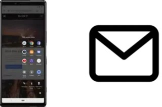 Set up mail in Sony Xperia 1