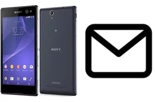 Set up mail in Sony Xperia C3 Dual