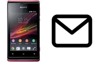 Set up mail in Sony Xperia E