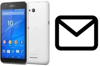 Set up mail in Sony Xperia E4g Dual