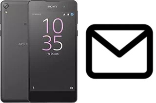 Set up mail in Sony Xperia E5