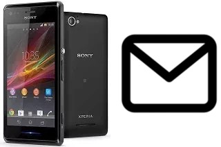 Set up mail in Sony Xperia M