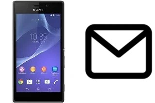 Set up mail in Sony Xperia M2 Aqua