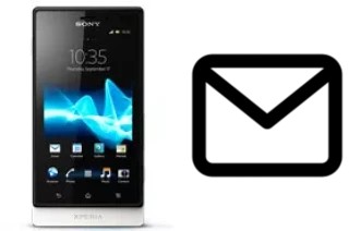 Set up mail in Sony Xperia sola