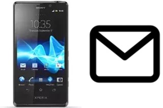 Set up mail in Sony Xperia T