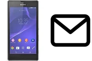 Set up mail in Sony Xperia T3