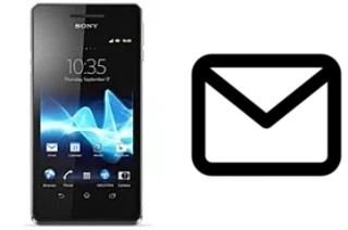 Set up mail in Sony Xperia V