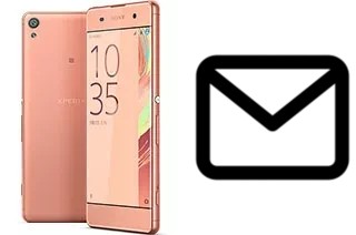 Set up mail in Sony Xperia XA Dual