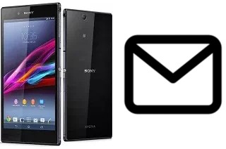 Set up mail in Sony Xperia Z Ultra