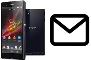 Set up mail in Sony Xperia Z