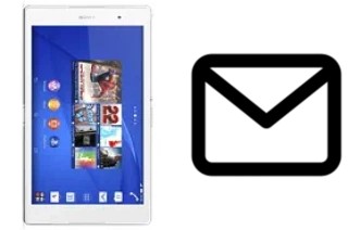 Set up mail in Sony Xperia Z3 Tablet Compact