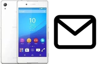 Set up mail in Sony Xperia Z3+