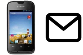 Set up mail in T-Mobile Prism II