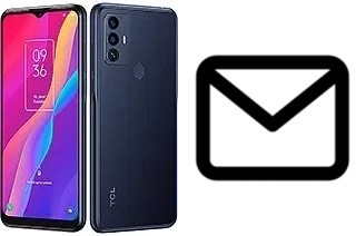 Set up mail in TCL 30E