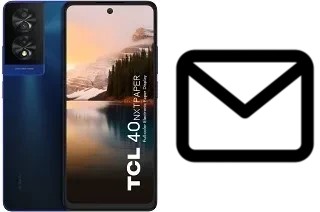 Set up mail in TCL 40 NxtPaper