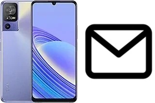 Set up mail in TCL 40 SE