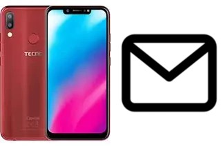 Set up mail in Tecno Camon 11