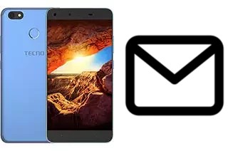 Set up mail in Tecno Spark