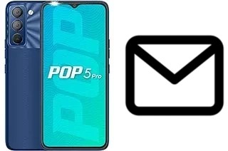 Set up mail in Tecno Pop 5 Pro