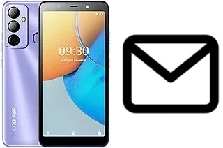 Set up mail in Tecno Pop 6 Go