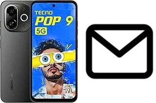 Set up mail in Tecno Pop 9