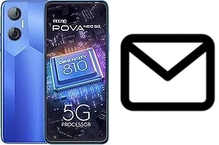 Set up mail in Tecno Pova Neo 5G