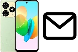 Set up mail in Tecno Spark 20P