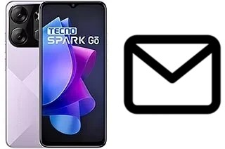 Set up mail in Tecno Spark Go 2023