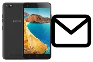 Set up mail in Tecno W3 Pro