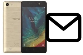 Set up mail in Tecno WX3 P