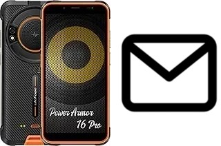 Set up mail in Ulefone Power Armor 16 Pro