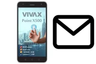 Set up mail in Vivax Point X500