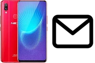 Set up mail in vivo NEX A