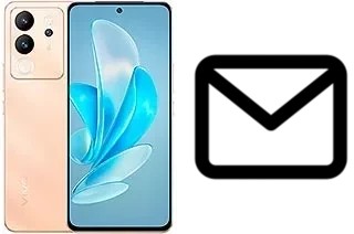 Set up mail in vivo V30 Lite