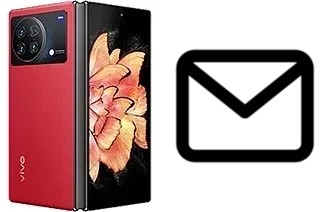 Set up mail in vivo X Fold+