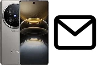 Set up mail in vivo X100 Ultra
