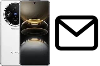 Set up mail in vivo X100s Pro