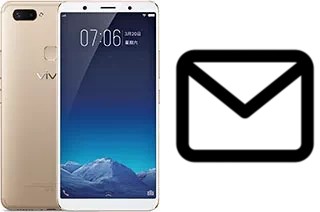 Set up mail in vivo X20 Plus