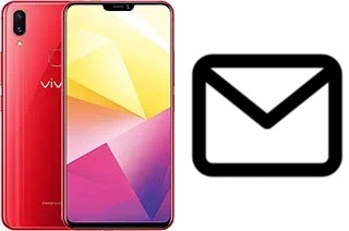 Set up mail in vivo X21i